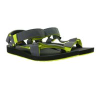 Sandale TEVA Original Universal pour homme, sandale d'été durable avec semelle en caoutchouc EVA, séparateur d'orteils 1004006, noir/gris