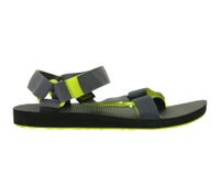 Sandale TEVA Original Universal pour homme, sandale d'été durable avec semelle en caoutchouc EVA, séparateur d'orteils 1004006, noir/gris