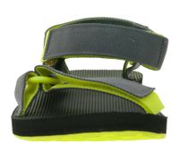 Sandale TEVA Original Universal pour homme, sandale d'été durable avec semelle en caoutchouc EVA, séparateur d'orteils 1004006, noir/gris