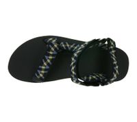 Sandale d'été durable TEVA Original Universal pour homme avec semelle en caoutchouc EVA et séparateur d'orteils 1004006 Noir/Bleu