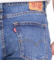 Jeans LEVI'S 511 da uomo, 5 tasche, in cotone, vestibilità slim, elasticizzato, 45115536, blu