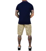 U.S. POLO ASSN. Men's Leisure Cargo Shorts, Lightweight Leisure Shorts with U.S. Polo Embroidery, 143 68147 52661 in Khaki, Blue, Beige, or Gray