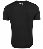 PUMA Base Kinder Sport-Shirt für Jungen & Mädchen nachhaltiges Baumwoll T-Shirt mit Logo 678260 02 Schwarz