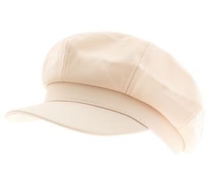 Cappellino Baker Boy, Berretto Newsboy, Copricapo, Berretto estivo, Berretto con visiera 4606M K248137 Beige