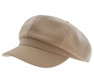 Berretto Baker Boy, berretto Newsboy, copricapo, berretto estivo, berretto con visiera 4606M K248137 marrone