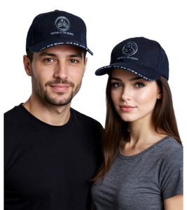 Cappellino da baseball P.O.D. Metal Band, in cotone con logo ricamato, modello trucker, da tifoso, 2947POD, nero
