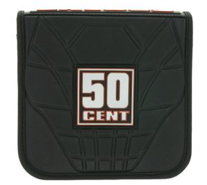 Custodia per CD BIOWORLD MERCHANDISING del cantante "50 Cent" per 24 CD Nero/Bianco