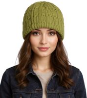 System of A Down Beanie kuschelige Herbst-Mütze gemütlicher Strick-Beanie Olivgrün