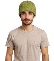 System of A Down Beanie kuschelige Herbst-Mütze gemütlicher Strick-Beanie Olivgrün