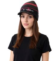 Gorro unisex con la inscripción "My Chemical Romance". Gorro con visera, estilo casual, negro/rosa/blanco.