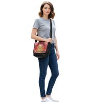 Bolso de hombro Tool Metal Band, bandolera, elegante bolso para portátil, 38 x 31 x 10 cm MB108193TOL0 Negro/Colorido