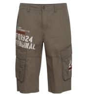FQ1924 Mael Men's Casual Bermuda Cargo Shorts Cotton Summer Trousers 21900196 Blue, Brown, or Khaki