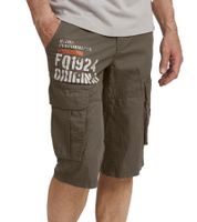 FQ1924 Mael Men's Casual Bermuda Cargo Shorts Cotton Summer Trousers 21900196 Blue, Brown, or Khaki