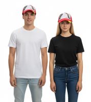 WORLDCUP LEGENDS Unisex Baseball Cap in Spain Design. Cotton Cap with Football Player Print. Curved Brim Cap with No. 9 Print. Damaged Look. TC110825RJA Red/Multicolored.
