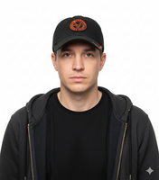 Vandals Unisex Punk Rock Band Trucker Cap Baseball Cap with Logo Embroidery Cotton Cap Fan Hat 9053VAN Black