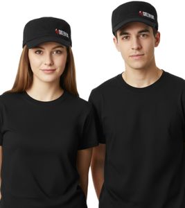 Green Day Unisex Punk Rock Band Cotton Cap in a Military Cut with a Slightly Curved Fit FC107042GRN Black