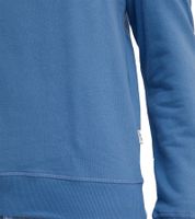 11 PROJECT Davin Men's Sweater with UNIVERSITY Front Print, Cotton Sweatshirt 20715943 in Dark Blue, Gray, or Blue