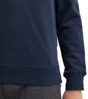 11 PROJECT Davin Men's Sweater with UNIVERSITY Front Print, Cotton Sweatshirt 20715943 in Dark Blue, Gray, or Blue
