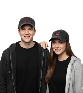 "STORY OF THE YEAR" Unisex Cap Cotton Cap with Mesh Insert in a Classic Fit with a Slightly Curved Cut, Gray/Pink