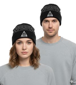 Mudvayne Unisex Beanie Metal Band Winter Hat Soft Knit Hat with Logo Embroidery Cotton Hat Black/Olive Green