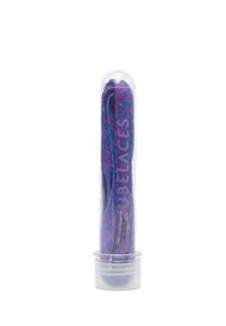 TubeLaces White Lacci piatti blu reale