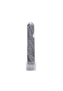 TubeLaces White Lacci piatti grigio scuro/grigio chiaro
