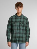 ONLY & SONS Oliver Twill Overdye Shirts darkest spruce black