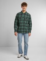 ONLY & SONS Oliver Twill Overdye Shirts darkest spruce black