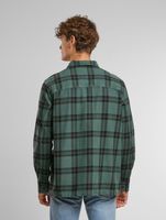 ONLY & SONS Oliver Twill Overdye Shirts darkest spruce black