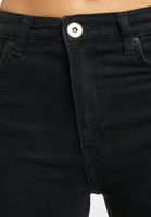 2Y Premium Damen Destroyed Mom Fit Denim schwarz