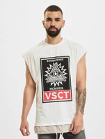 T-shirt 2 in 1 vsct con motivo a occhio oversize, ecru