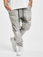 Jeans anti-fit vsct Noah con risvolti e lacci, grigio