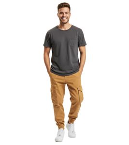 Jeans anti-fit con lacci Nick risvoltati e velcro vsct Sahara