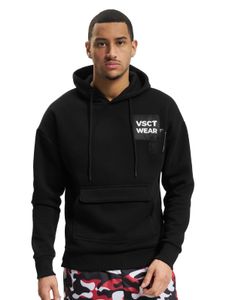 Felpa con cappuccio vsct Heavy Kangu Pkt Log nera