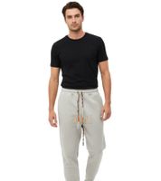 Pantalon de survêtement homme ROUGH. Nabe avec logo brodé, en coton gris