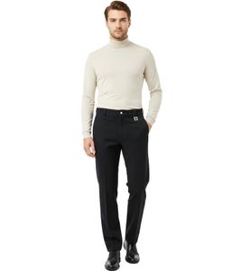 Pantalon baggy homme Rough Tailo, noir