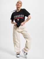 Maglietta nera con l'identità del Berlin Thunder della European League of Football