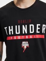 Maglietta nera con l'identità del Berlin Thunder della European League of Football