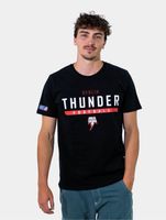 Maglietta nera con l'identità del Berlin Thunder della European League of Football
