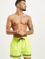 GCDS swimsuit neon yellow