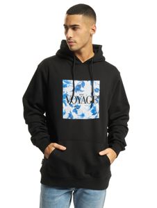 Felpa con cappuccio CAYLER & SONS WL Cher Voyage Japanese Flowers nera/mc