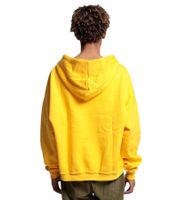 DWD Studioz Men's Sugar Loaf Oversized Hoodie, Yellow Cotton Hoodie