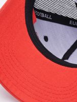 Casquettes de camionneur Helvetic Guards de la Ligue européenne de football noir foncé/tomate