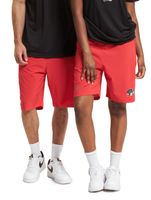 Short de performance sur le terrain Helvetic Guards de la Ligue européenne de football, rouge