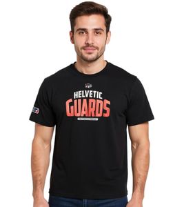 European League Of Football Helvetic Guards 1 T-Shirt schwarz