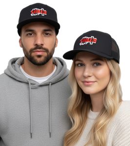 FOKUS x DEF Stylish Snapback Racer Edition with Adjustable Snapback in Black & Red