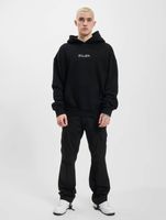 Felpa con cappuccio Focus x Def Japan nera