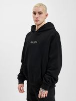 Felpa con cappuccio Focus x Def Japan nera