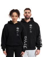 Fokus x Def World Hoodies black/off-white