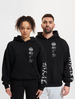 Fokus x Def World Hoodies black/off-white
